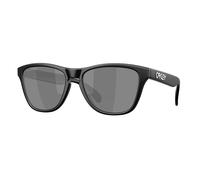 Oakley Frogskins S Glasses Matte Black with Prizm Black Polarized Lenses