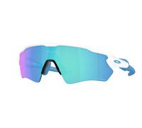 Oakley Radar EV S Path Glasses Polished White with Prizm Sapphire Lens