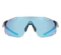 Oakley Cybr Dyno Glasses Polished Black with Prizm Sapphire Lens