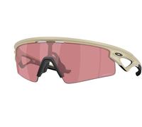 Oakley Sphaera Strike Sunglasses Clear Prizm Dark Golf/CAT2 Prizm Dark Golf/CAT2 Matte Sand