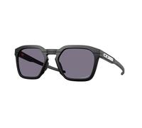 Oakley OO9555 HSTN SQ 2.0 955501 Unisex Sunglasses O_Matter Black Grey Squared Normal