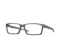 Oakley Man OX8060 OVERHEAD 806010 Optical frames O_matter Grey Transparent Squared Normal