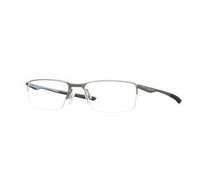 Oakley OX3218 SOCKET 5.5 321813 Man Optical frames Metal Grey Squared Normal