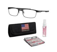 Oakley OX3222 STEEL PLATE Rectangle Eyeglasses With Official Eyewear Kit