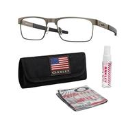 OAKLEY OX5153 METAL PLATE TI Square Eyeglasses With Official Eyewear Kit