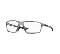 Oakley OX8080-808004 Eyeglass Frame POLISHED GREY SHADOW w/Clear Demo Lens 58mm