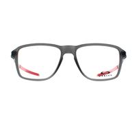 Oakley OX8166 Wheel House Mens Satin Grey Smoke Glasses