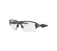 Oakley - Photochromic Sunglasses - Flak 2.0 XL Steel Clear 50% Black Irid Photo Black