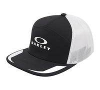 Oakley Podium Trucker Cap Baseball Cap Black White Casual Hat Polyester