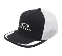 Oakley Podium Trucker Cap Hat Black White Adult Mens Unisex Casual