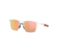 Oakley - Polarized Sunglasses - Actuator SQ Matte Clear Prizm Rose Gold Polar - White White