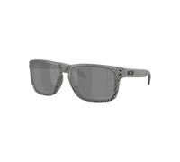 Oakley - Polarized Sunglasses - Holbrook XL Matte Grey Ink Fingerprint Prizm Black Polar Grey