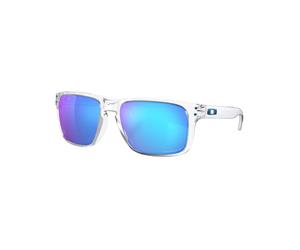 Oakley - Polarized sunglasses - Holbrook XL Polished Clear Prizm Sapphr Irid Polar - White White one size
