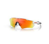Oakley Radar Ev Path Eyewear Sunglasses Fire Iridium Lenses Polished White Frame