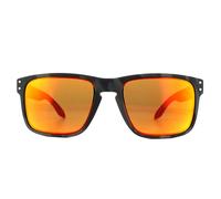 Oakley Rectangle Mens Black Camo Prizm Ruby Sunglasses - One Size