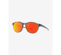Oakley Reedmace Glasses Matte Grey Smoke with Prizm Ruby Polarized Lenses