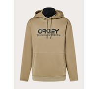 Oakley Rider Long 2.0 Hoodie Iridescent Beige Black - XL