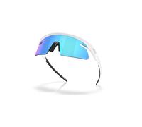 Oakley RSLV Lite Sunglasses in Matte White with Prizm Sapphire Lenses one size