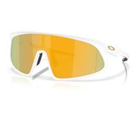 Oakley RSLV Prizm 24K Sunglasses - Superior Protection & Style for Running and Outdoor Activities, White Finish