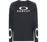 Oakley - Seeker Edge L/S Jersey - Cycling jersey size M, black