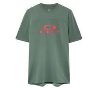 Oakley Seeker Flow Short Sleeve Cycling Jersey - Aviator Green / Small