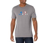 Oakley Si Splatter Tee, Athletic Heather Grey, Medium