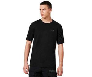 Oakley SI Unisex's Si Flag Tee T-Shirt, Blackout, Medium