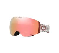Oakley - Ski goggles - Flight Deck Pro M Matte Black Prizm Rose Gold & Prizm Black - White White one size