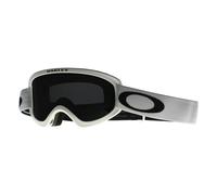 Oakley O-Frame 2.0 Pro S Ski Goggles Matte White with Dark Grey Lens