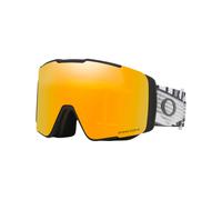 Oakley - Ski goggles with 2 lenses - Line Miner Pro L Black Forge Prizm 24K & Prizm Sage Gold - White White one size