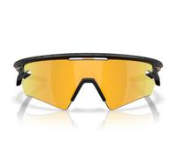 Oakley Sphaera Slash Polarized Sunglasses Prizm 24K Polarized/CAT3 Matte Black Splatter