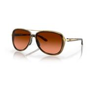Oakley Split Time OO4129 412918 58MM Brown Tortoise/Prizm Brown Gradient Aviator