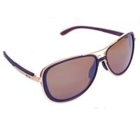 OAKLEY SPLIT TIME POLARIZED 4129-22 Women Sunglasses MATTE ROOTBEER PRIZM TUNGST