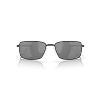 Oakley Men'S Mod. 4075 Sun Square Wire 407513 60 Rectangular Polarized Sunglasses 60, Polished Black/Prizmblack