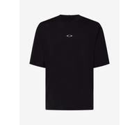 Oakley Stacked Metal Short Sleeve T-Shirt Pure Black - S
