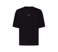 Oakley Stacked Metal Short Sleeve T-Shirt Pure Black - L