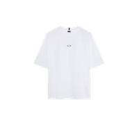 Oakley Stacked Metal short sleeve T-shirt white grey - XL