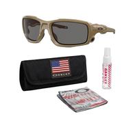 Oakley Standard Issue SI Ballistic Shock Tube MIL PRF 32432 Military Grade Sunglasses with Official Eyewear Kit