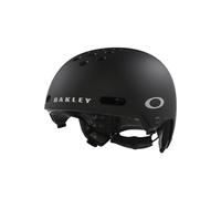 Oakley Street1 Skate Unisex Helmet, Black Reflective, Large