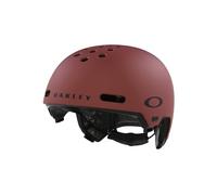 Oakley Street1 Skate Unisex Helmet, Iron Red, Matt Size S