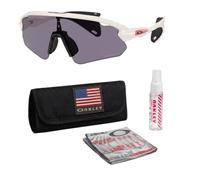 Oakley STUNT DEVIL LOW BRIDGE FIT OO9525 Sunglasses w/Official Eyewear Kit, Matte Mist Frame | Prizm Grey Lens, One size