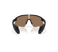 Oakley Stunt Devil S Prizm 24K Gridiron Collection Matte Black Splatter sunglasses
