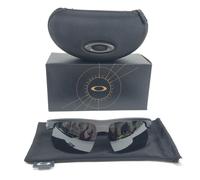 Oakley Sunglasses Bisphaera OO9400-0268 Steel Wrap Frames w/ Prizm Black Lenses