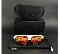 Oakley BiSphaera Polished White glasses with Prizm Ruby lenses