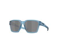 Oakley - Sunglasses - Briza Matte Trans Stonewash/Prizm Black Iridium - Grey Grey one size
