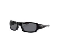Oakley Fives Squared Glasses Black with Grey Lenses