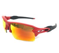 Oakley Sunglasses Flak 2.0 XL OO9188-J159 Matte Redline Frames Prizm Ruby Lenses