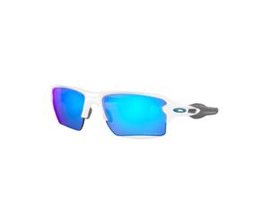 Oakley - Sunglasses - Flak 2.0 XL Polished White Prizm Sapphire White one size