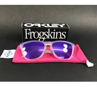 Oakley Sunglasses Frogskins Hybrid OO9289-0155 Matte Transp Lilac w Prizm Violet