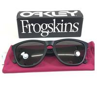 Oakley Sunglasses Frogskins OO9013-F755 Matte Black Prizm black Polarized Lenses